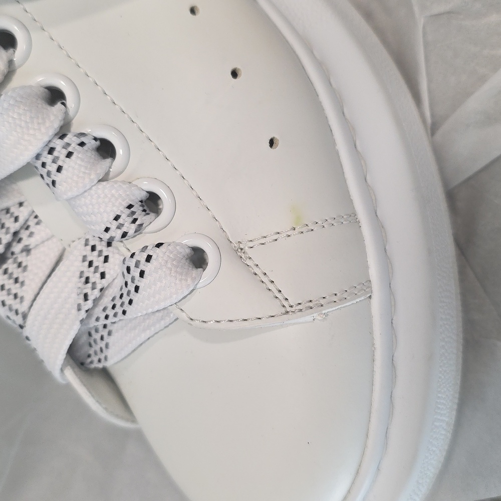 Alexander McQueen Oversized White Sneakers - Picture 10 of 10